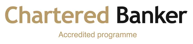 Chartered banker institute logo.