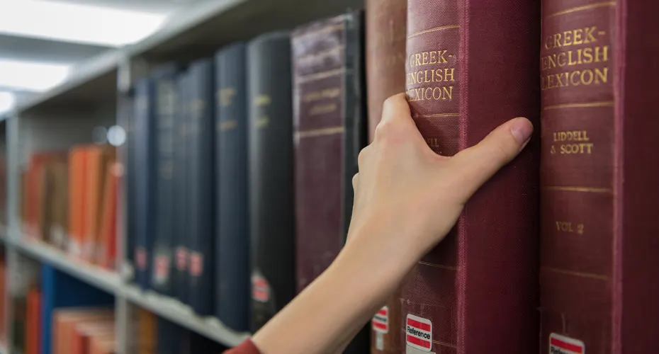 Old library books